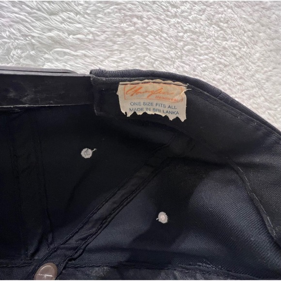 Vintage Los Angeles Raiders Hat NFL Young An Black Gray Snapback One Size - Picture 7 of 9